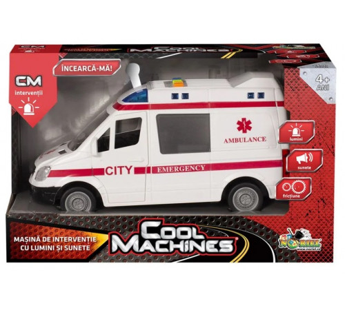 Jucării pentru Copii - Magazin Online de Jucării ieftine in Chisinau Baby-Boom in Moldova noriel int1431 masina de ambulanta cu lumini si sunete cool machines