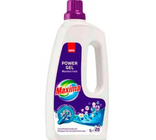 Produse chimice de uz casnic in Moldova sano maxima detergent gel de rufe concentrat "mountain fresh" (1 l.) 992201