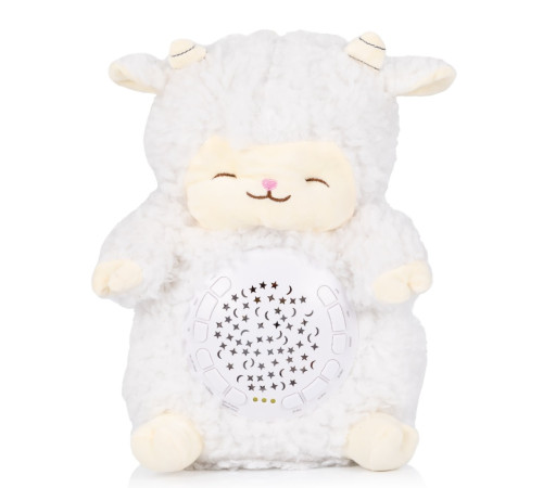  chipolino pil02506lamb jucărie de pluș cu proiector și muzică "miel"
