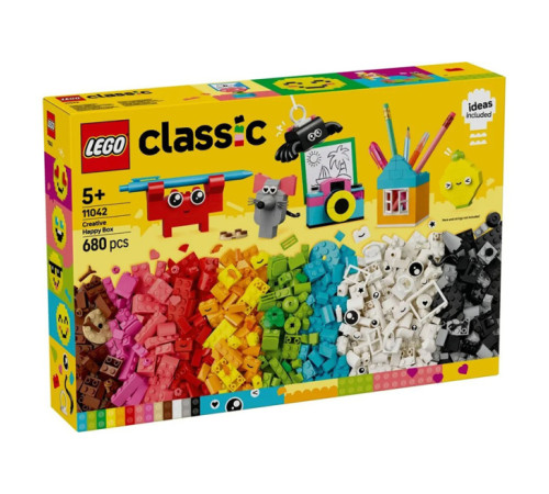 Lego Classic 11042 Constructor "Cutie norocoasă creativă" (680 el.)  lego classic 11042 constructor "cutie norocoasă creativă" (680 el.)