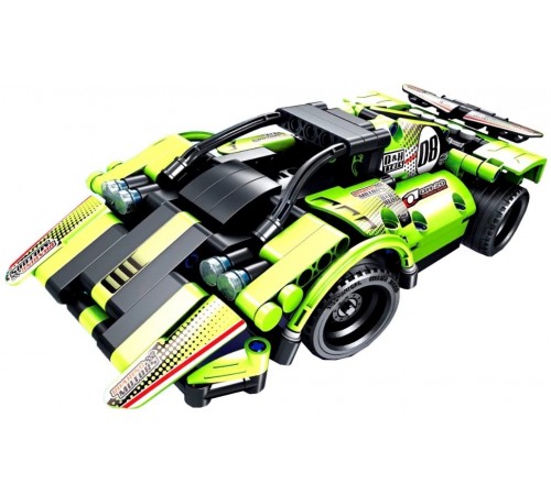 XTech Bricks 8020 Конструктор на радиоуправлении 2-в-1 "Гоночная машина" (335 дет.) Детский магазин в Кишиневе в Молдове xtech bricks 8020 Конструктор на радиоуправлении 2-в-1 "Гоночная машина" (335 дет.)