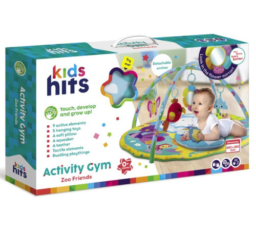 Kids Hits KH06/006 Игровой коврик "Друзья из зоопарка" Детский магазин в Кишиневе в Молдове kids hits kh06/006 Игровой коврик "Друзья из зоопарка"
