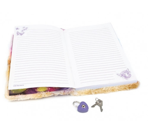 nebulous stars 12513 Плюшевый дневник "Лумина" с замком