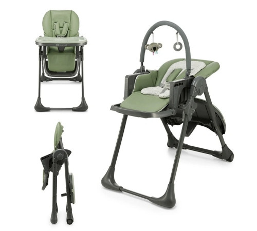 kinderkraft scaun pentru copii 2in1 tummie verde