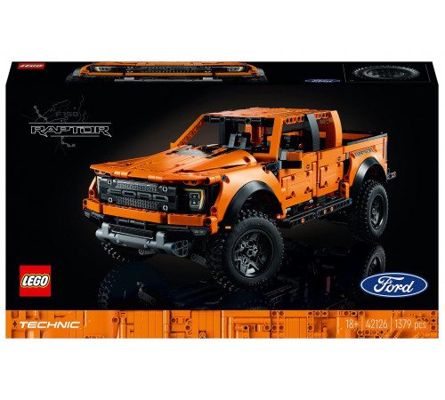 lego technic 42126 constructor "ford f-150 raptor" (1379 el.)