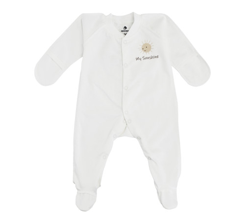 Детская одежда в Молдове minikin 242570162 Комбинезон "my love" (р.62) молочный 