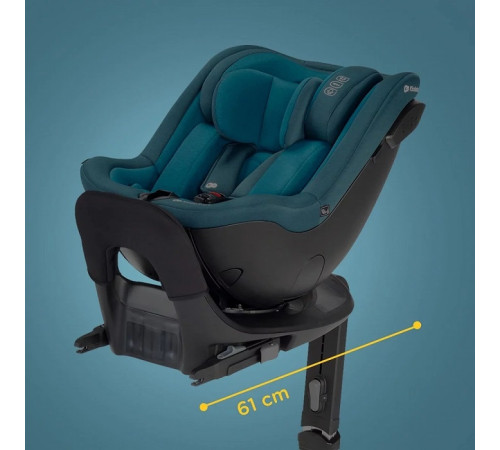 kinderkraft scaun auto i- guard pro i-size 360°С gr.0+/1 (61-105 cm.) cherry