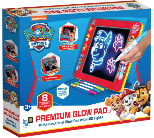  paw patrol 5119di Планшет для рисования "premium glow pad"