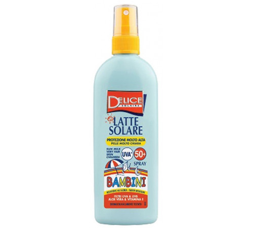 delice solaire bambini lapte-spray protectie solara pentru copii spf50 (150 ml.)