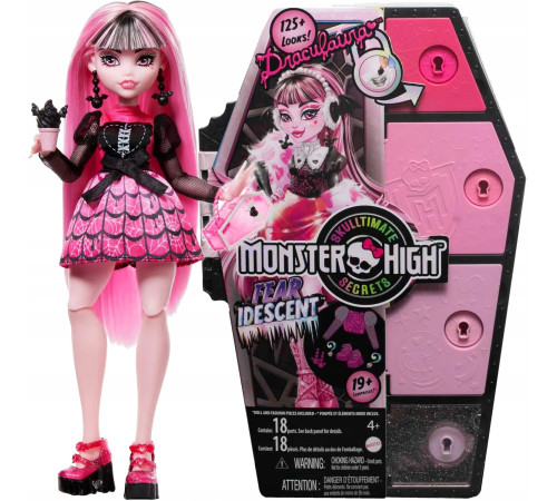  monster high hnf73 papusa "draculaura"