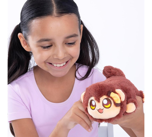 aphmau 65555a jucărie de pluș surpriză meemeow safari s1 (15 cm)