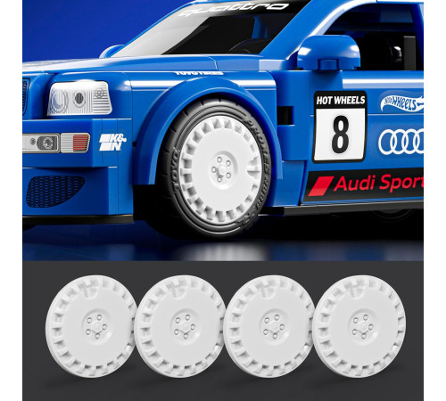 hot wheels jgr28 Конструктор "brick shop speed audi avant rs2" (253 дет.)