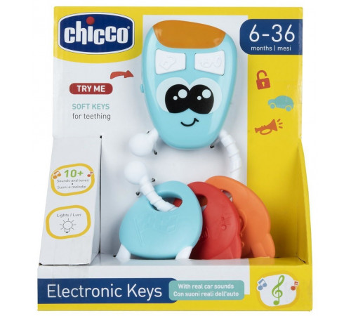 Детский магазин в Кишиневе в Молдове chicco 111630 Музыкальная игрушка "Ключи"