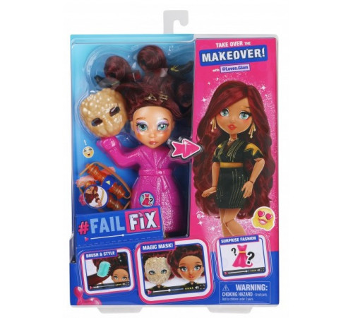 Fail Fix 12803 Игровой набор с куклой Total Makeover "Love Glam" fail fix 12803 Игровой набор с куклой total makeover "love glam"