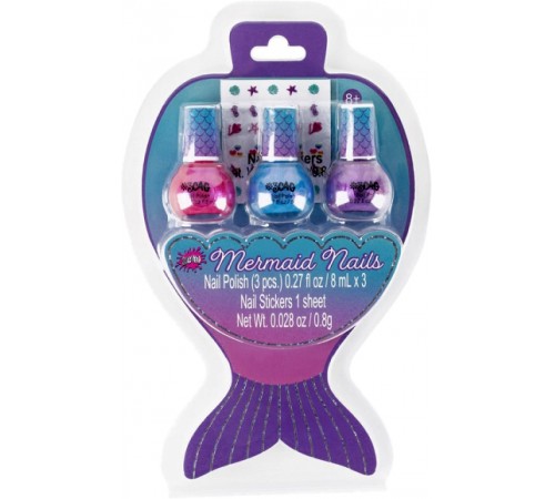 Make it Real 43276M Набор лаков для ногтей "Русалочка"  make it real 43276m Набор лаков для ногтей "Русалочка"