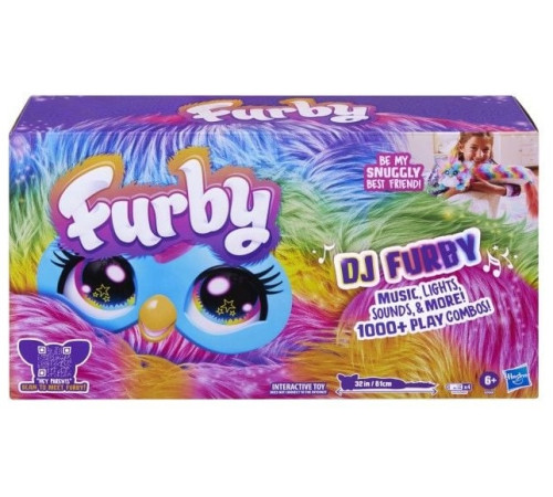 furreal friend g0668 jucărie interactivă "dj furby rainbow"