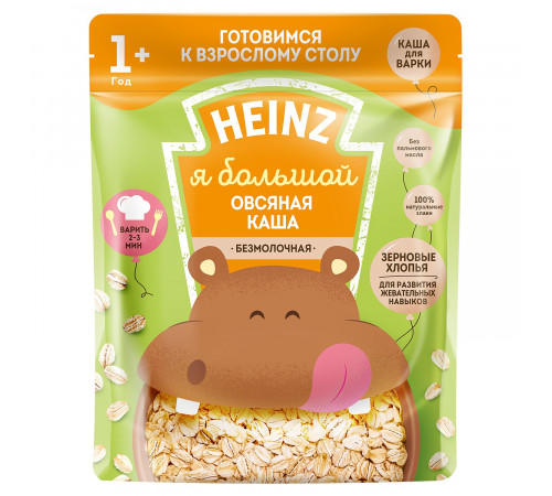 heinz terci de ovăz fara lapte "Я большой" (12 m +) 200 gr.