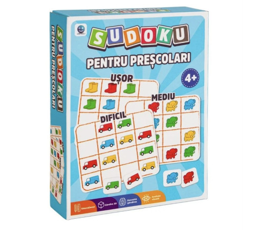 noriel s00003953 smile games joc de masa “sudoku” pentru preșcolari  