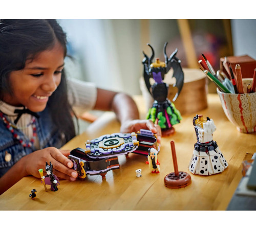 lego disney 43262 constructor "rochii maleficent și cruella de vil" (524 el.)