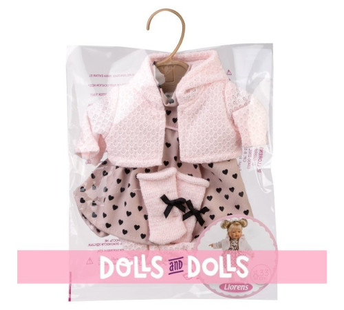 llorens v9-33144 Комплект одежды для кукол (33 см.)