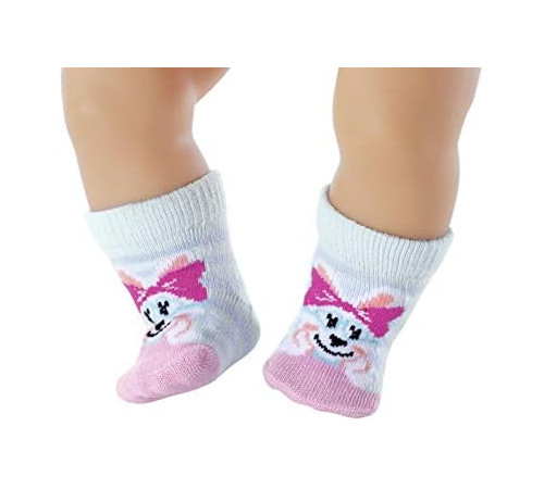 zapf creation 828304 Носочки для куклы baby born - 2 пары (43 см.) в асс.