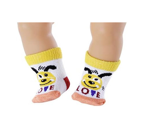 zapf creation 828304 Носочки для куклы baby born - 2 пары (43 см.) в асс.