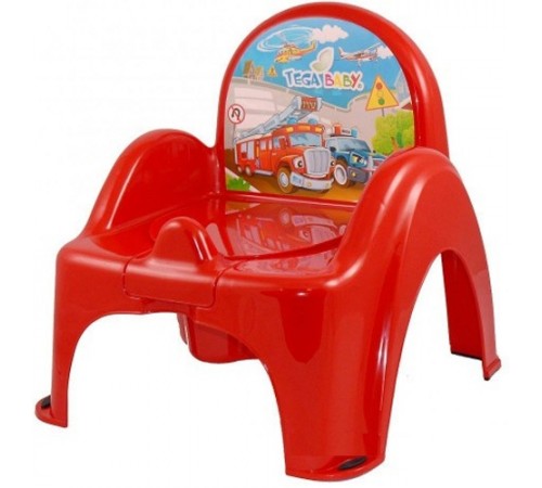 Tega Baby Горшок-кресло Машинки CS-007-121 красный tega baby Горшок-кресло Машинки cs-007-121 красный