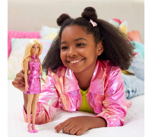 barbie hyt88 Кукла "Модница" в розовом платье