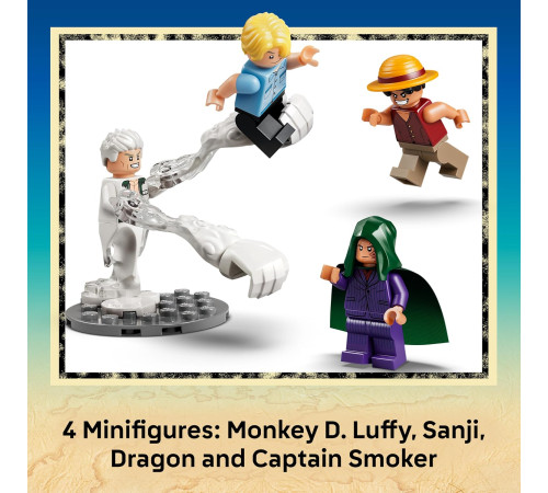 lego one piece 75642 constructor "&Icirc;nfruntare cu căpitanul smoker" (547 el.)