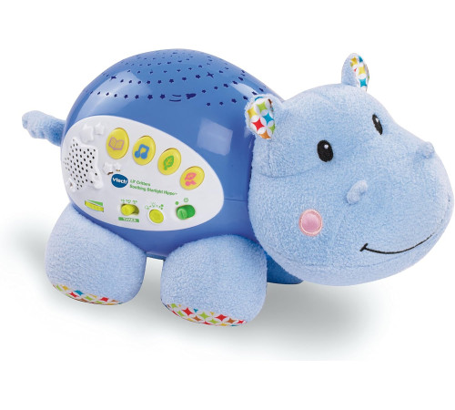 vtech 80180926rus Мягкий ночник-проектор "Звездный бегемотик" (ru)