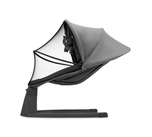 kinderkraft leagan electronic lumi 2 (p&acirc;nă la 9 kg.) dark grey