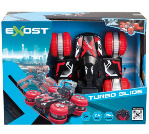  exost 7530-20721 mașină cu telecomandă pentru cascadorii "turbo slide"