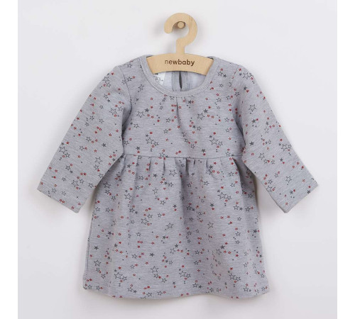 Детская одежда в Молдове new baby 40402 Платье stars 80 см (9-12мес)