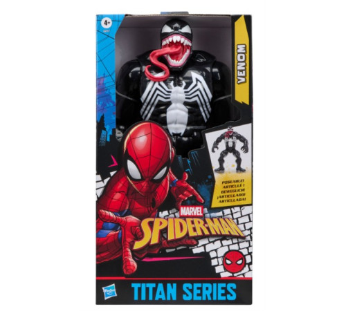 spider-man g2717 figurină mare "classic deluxe venom" (30,5 cm)