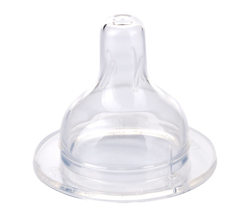canpol 21/720 tetina din silicon rotunda lenta "easystar" (3 luni+) 1buc