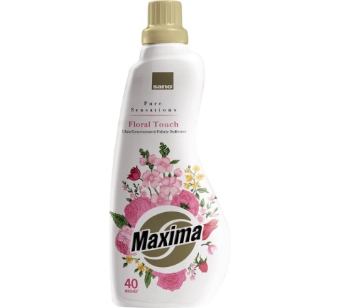  sano maxima Концентрированный ополаскиватель для белья "floral touch" (1 л.) 992027/351811