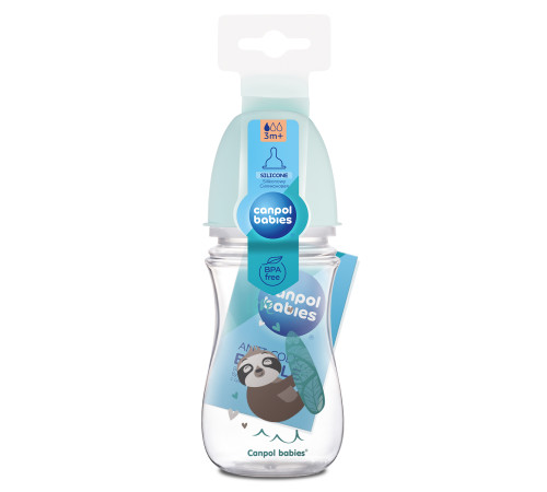 canpol 35/221 Бутылочка антиколиковая easy start "toys" 240мл. (3+)