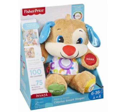  fisher-price fpn99 Ученый щенок c технологией smart stages (рум)