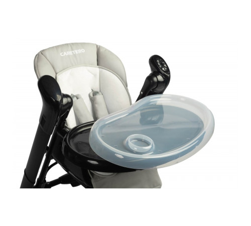 caretero 7650 Стул для кормления - качели "indigo" чёрный 