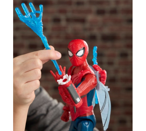 spider-man g2450 figurină mare "marvel spider-man titan series ultimate web gear "(29 cm)