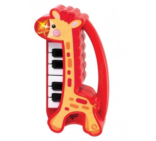 fisher-price 380006 Детское мини-пианино "Музыкальный жирафик"