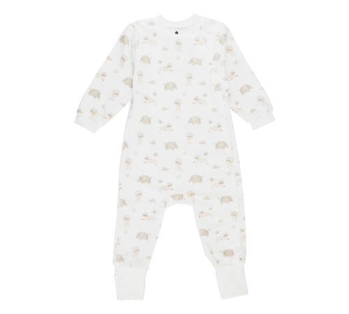  minikin 242590180 Комбинезон "my love" (р.80) молочный с рисунком