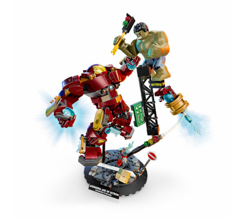 lego marvel 76343 constructor "bătălia epică: hulkbuster vs. the hulk" (413 el.)