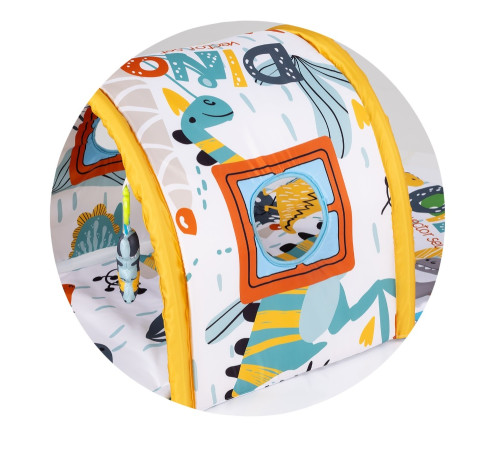 chipolino covoraș de joacă cu tunel pgtu02502hou "house"