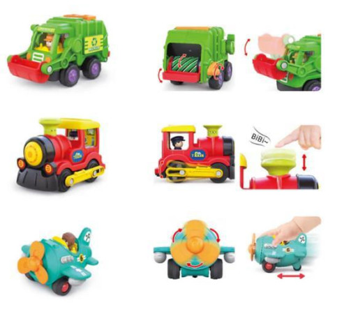 hola toys ha7871 set de vehicule (3 modele)