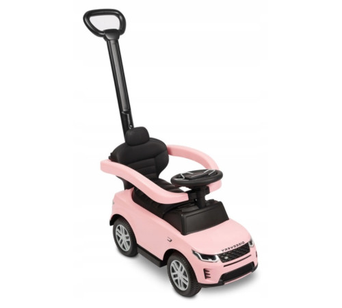 toyz-2601 Машина с ручкой "land rover" розовый