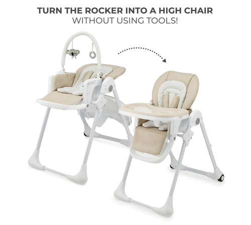  kinderkraft scaun pentru copii 2in1 tummie bej