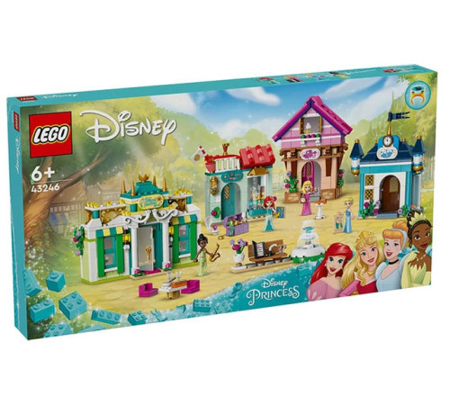 lego disney 43246 constructor "aventura la piata a printese" (817 el.)