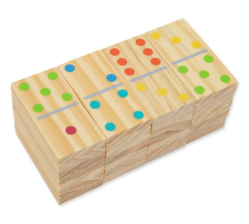tooky toy th457 joc din lemn "giant domino"