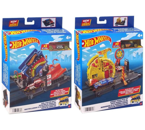  hot wheels hmd53 set de joc "city explorer" in sort.